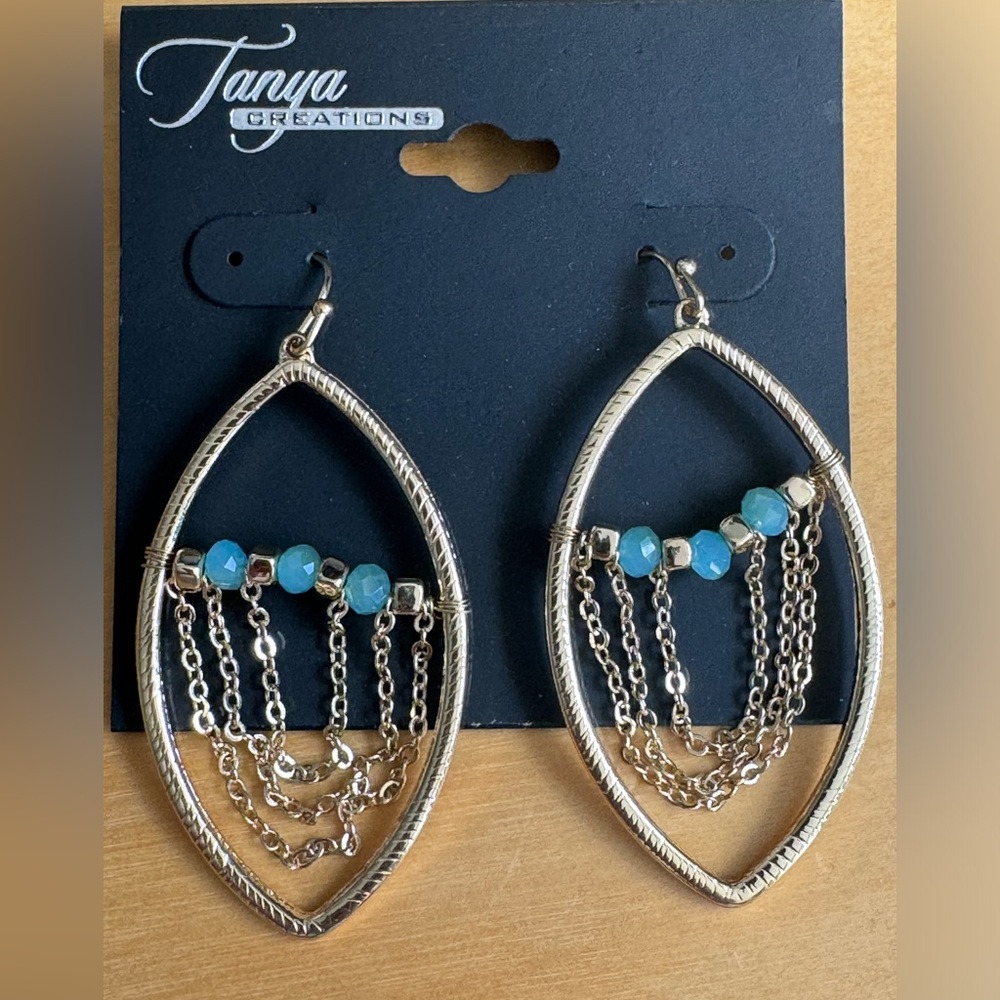 High-End Department Store Designer One of Kind Statement Earrings